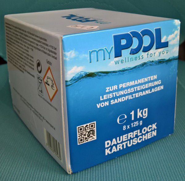 Flockmittel-Tabs 8 x 125 g, für Pools mit Sandfilter