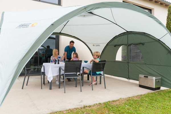 Event Shelter Seitenteil mit Tür 4,5 x 4,5 m