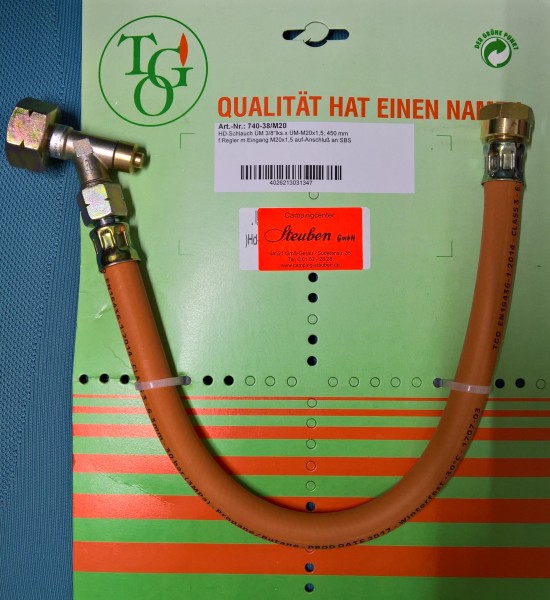 HD Hochdruckschlauch G12 mit Schlauchbruchsicherung