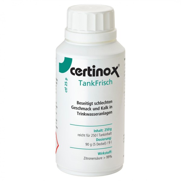 Certinox Tankfrisch