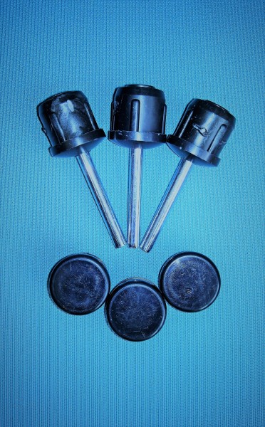 Stabspitze für Aufstellstange 25 mm 3er Set