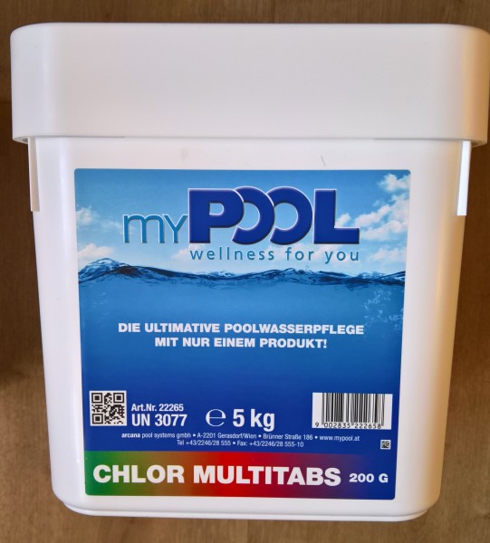 myPOOL Chlor Multitabs 5 kg