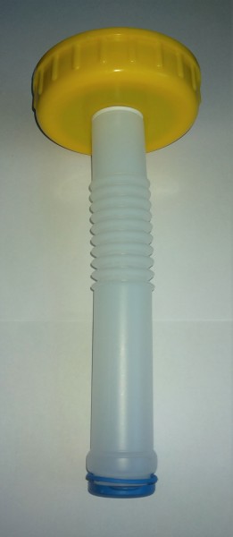 Schraubdeckel mit Auslaufstutzen
