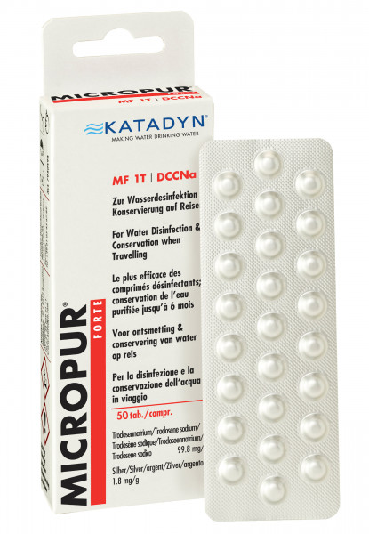 Micropur Forte MF 1T 50 Tabletten Wasserdesinfektion