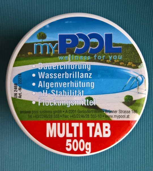 myPOOL Multi Tab 500 g Tablette