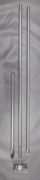 Schellenstab Alu Ø 25 mm 160 - 260 cm